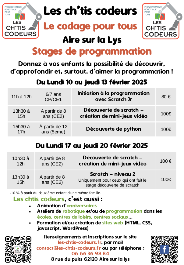 flyers février 25